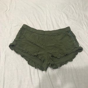 Green Beach Shorts